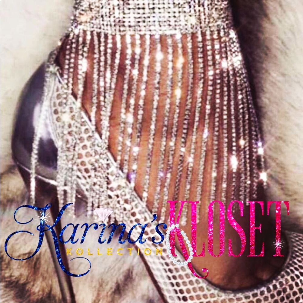 ✨ Shake A Tail Feather Anklet✨, Tina Turner Rhinestones, Bling, Ankle Bracelet
